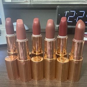 6 x Charlotte Tilbury Lipsticks